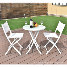 Factory price restaurant outdoor furniture dining table and chair outdoor